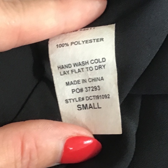 EIGHT SIXTY size 8-10 dress with spaghetti straps, black, pink and white - Picture 7 of 11